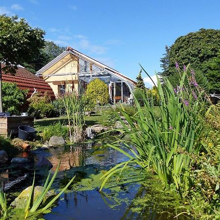 "Balmgarten" Im Naturpark Usedom, Bio Solarhaus Mit Grossem Garten Exterior photo