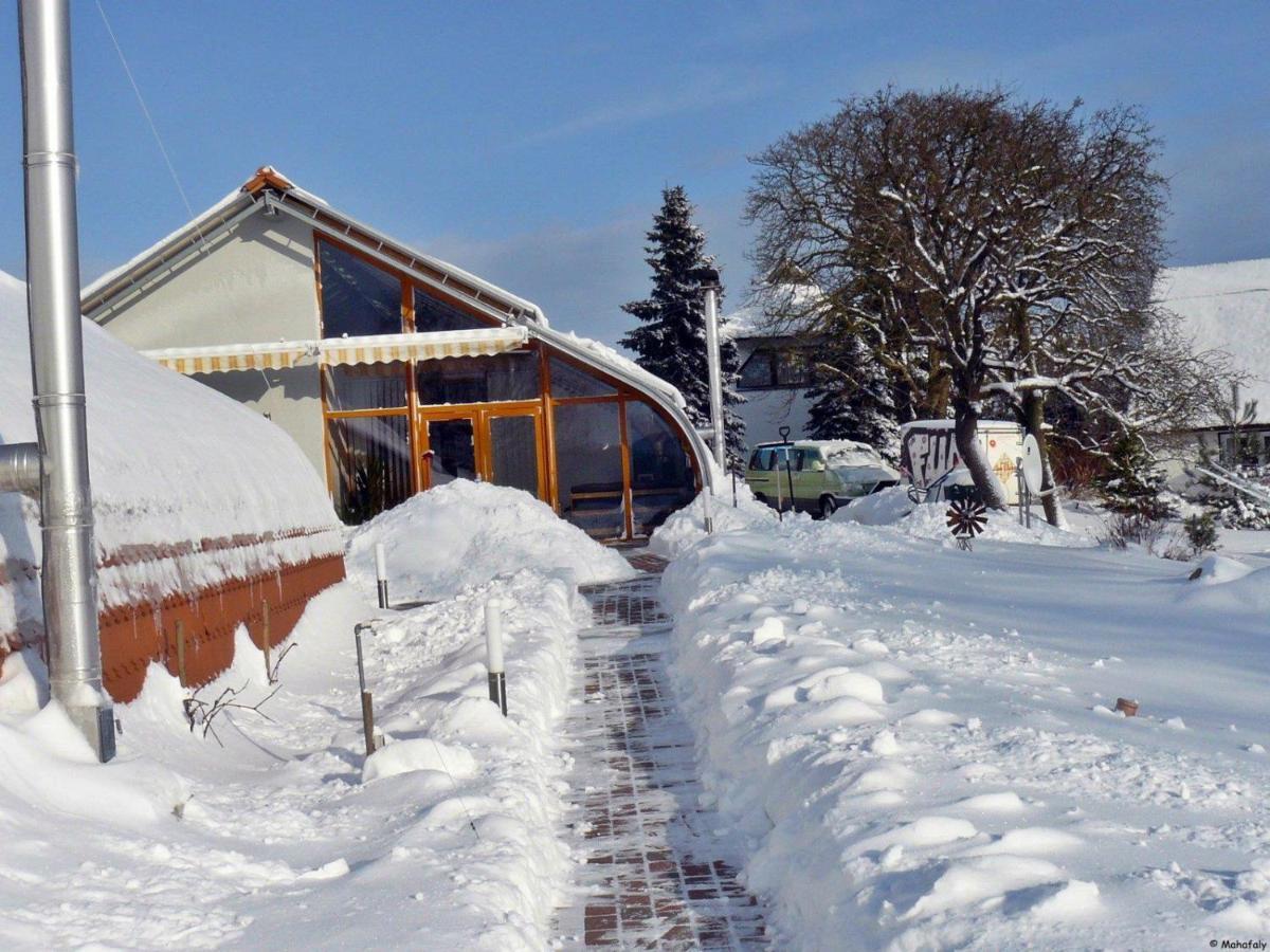 "Balmgarten" Im Naturpark Usedom, Bio Solarhaus Mit Grossem Garten Exterior photo